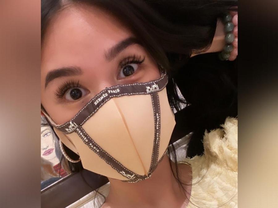 Heart Evangelista showcases her 'Hermes' face mask combat coronavirus GMA Entertainment