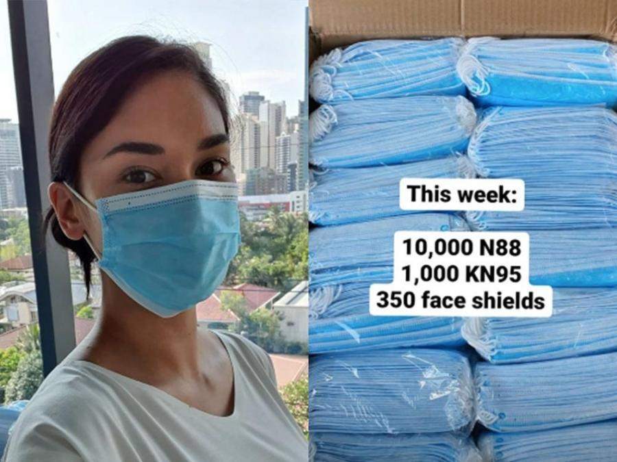 Pia Wurtzbach sends 4th batch of donations to frontliners