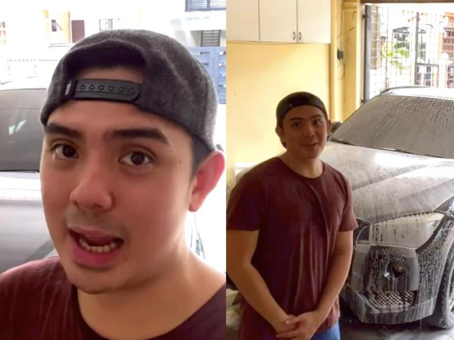 Sef Cadayona Shows How To Properly Wash A Car GMA Entertainment sef-cadayona-shows-how-to-properly-wash-a-car-gma-entertainment