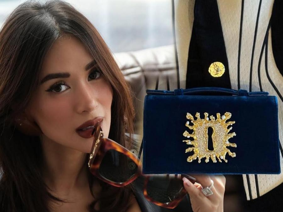 Heart Evangelista's designer bag is a sparkling avant-garde piece