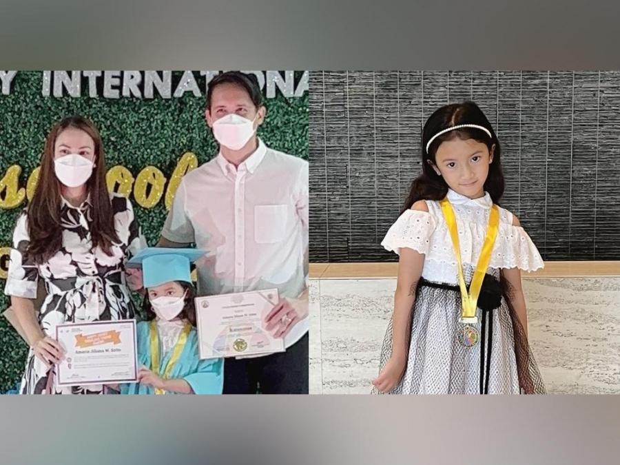 Gian Sotto, Joy Woolbright, and Amari Sotto 