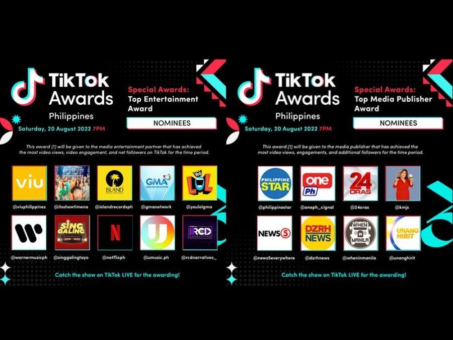 GMA Network  and YouLOL TikTok accounts