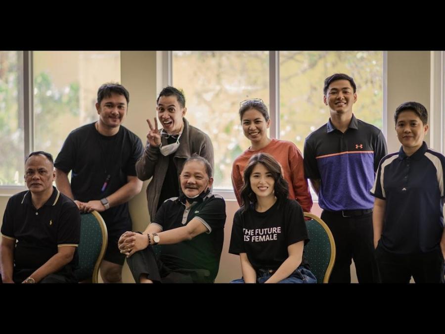 Kylie Padilla, Efren Reyes, Francisco Bustamante, Rubilen Amit, and Johann Chua