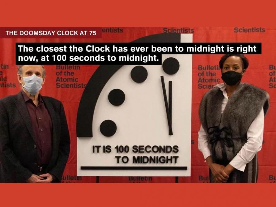 'Doomsday Clock' to be updated today