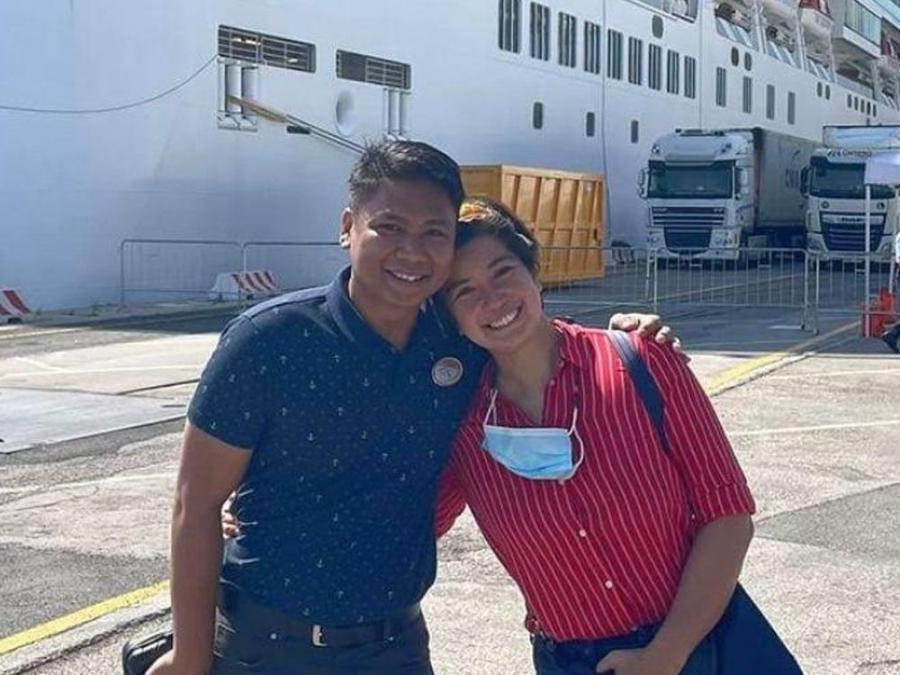 Kara David and LM Cancio