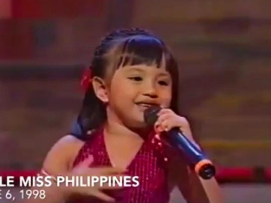 Watch Julie Anne Posts The Cutest Throwback Her Little Miss Philippines Moment From 1998 Gma