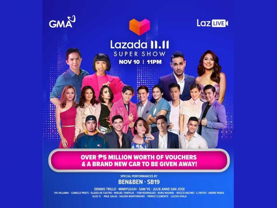 Kapuso stars banner exciting 'Lazada 11.11 Super Show' | GMA Entertainment