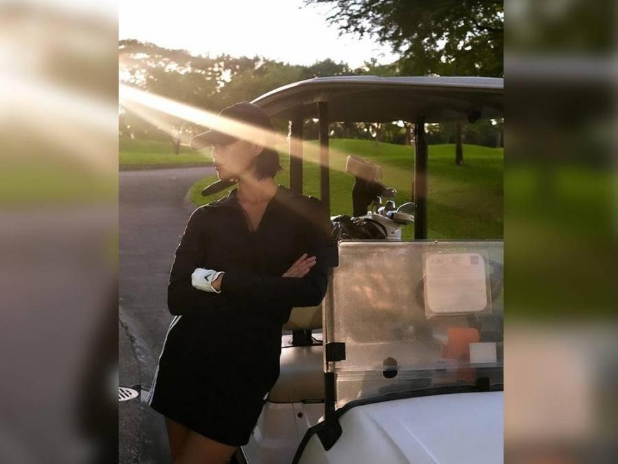 Michelle Dee Flaunts Golf Skills Ahead Of New Year 