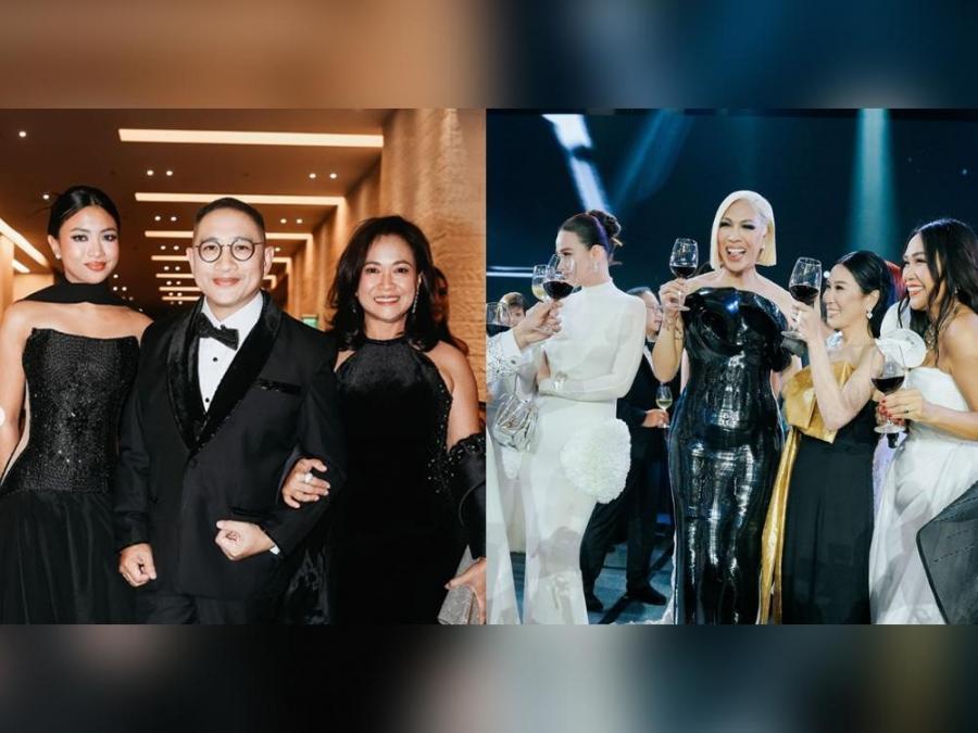 Michael V and daughter Brianna at GMA Gala 2024