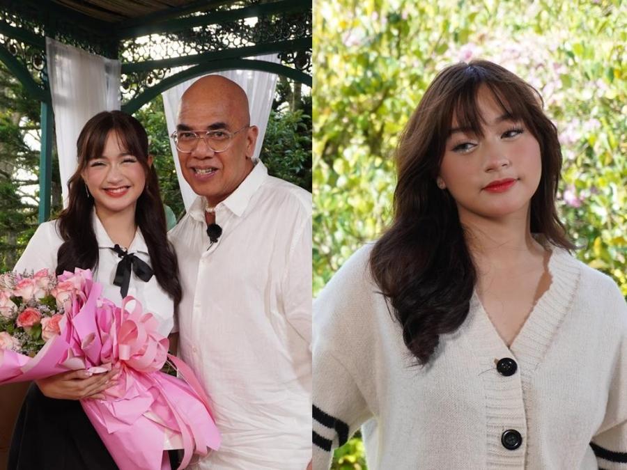 Boy Abunda and Jillian Ward