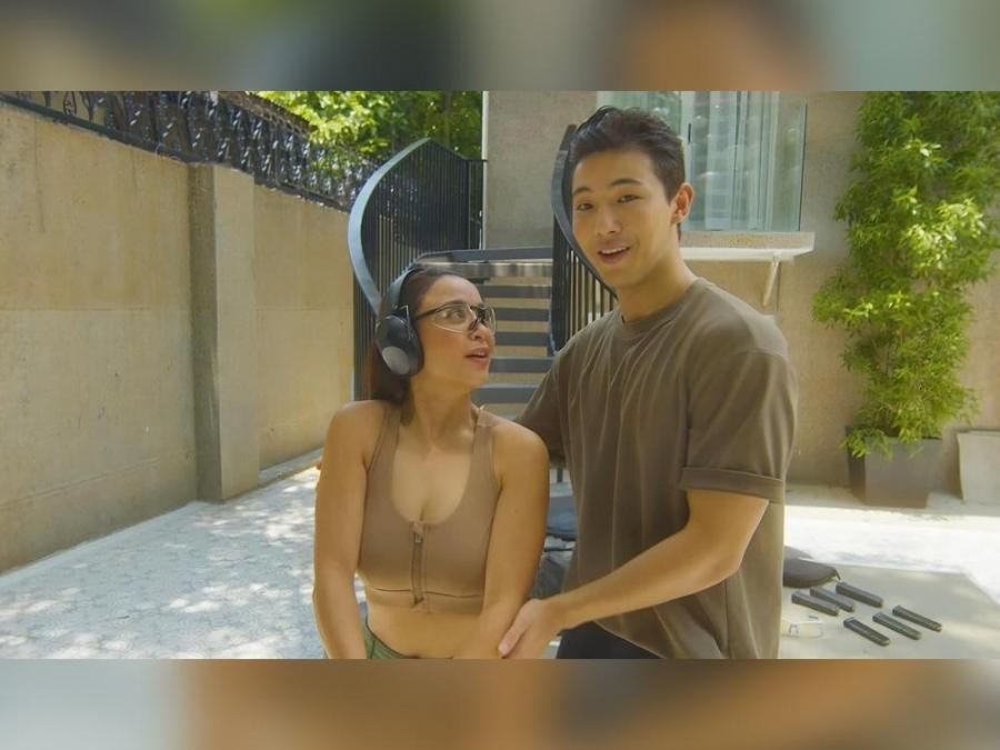 Yassi Pressman and Kim Ji Soo in Black Rider