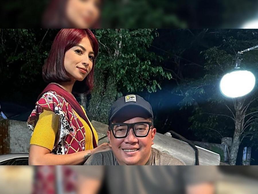 Glaiza de Castro at Direk Mark Reyes sa taping ng Encantadia Chronicles Sanggre