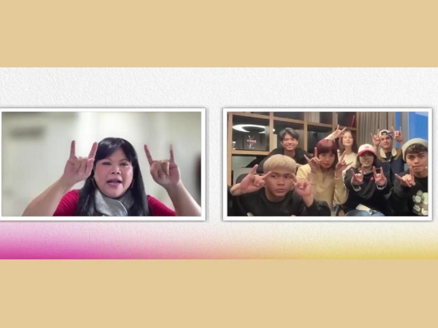 Kapuso ArtisTambayan with the Runners