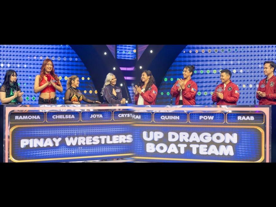 Pinay Wrestlers at UP Dragonboat Team