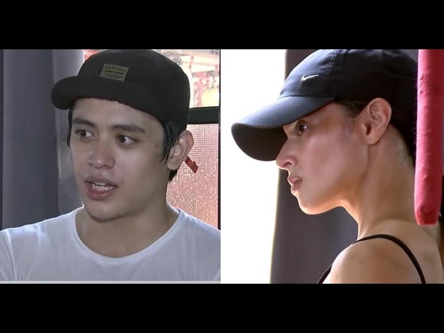 Bianca Umali Kevin Miranda training for Sanggre