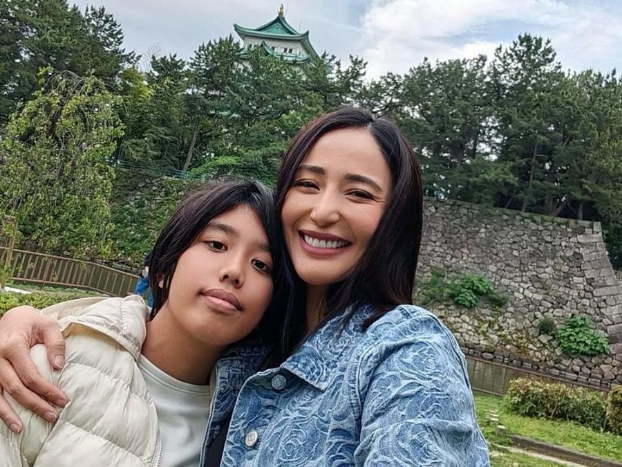 Katrina Halili and daughter Katie