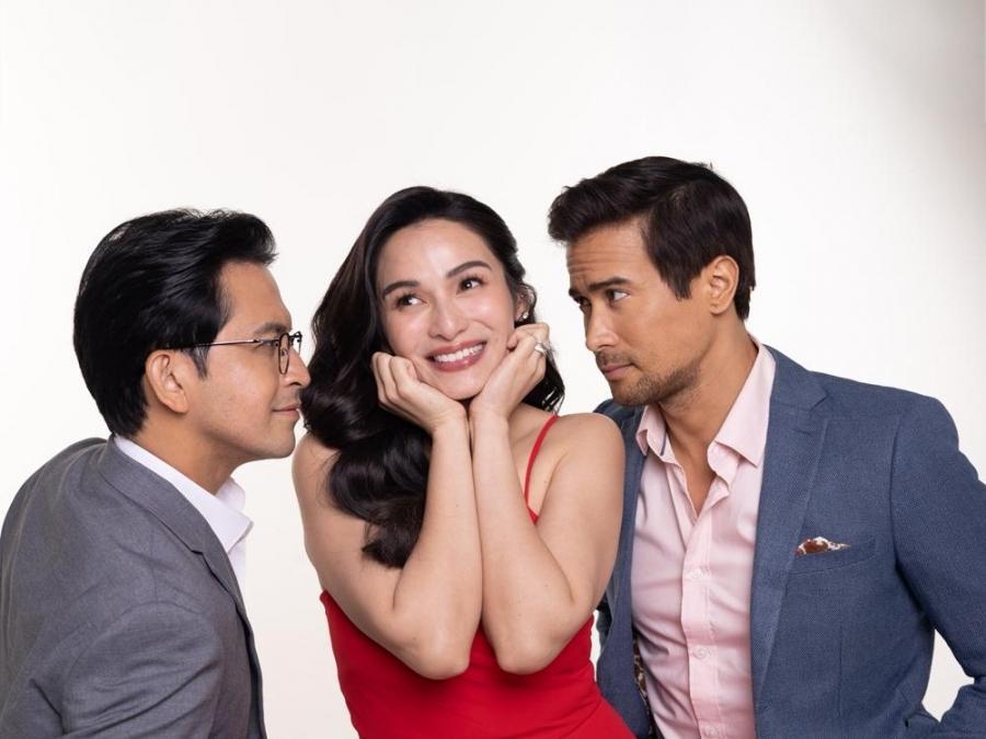 jennylyn mercado with dennis trillo and sam milby