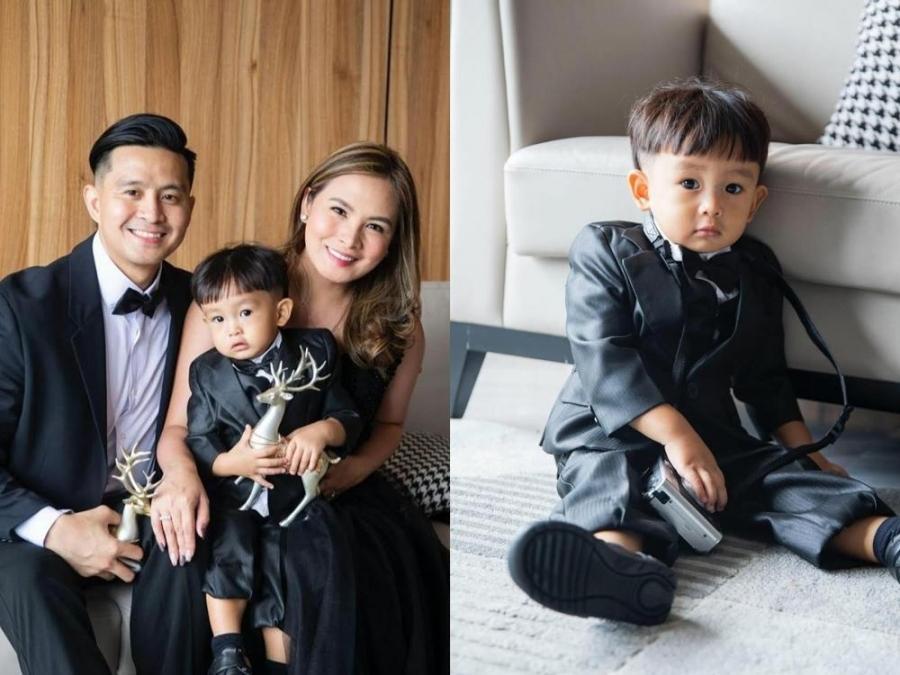 Arny Ross Franklin Banogon and baby Jordan Franco