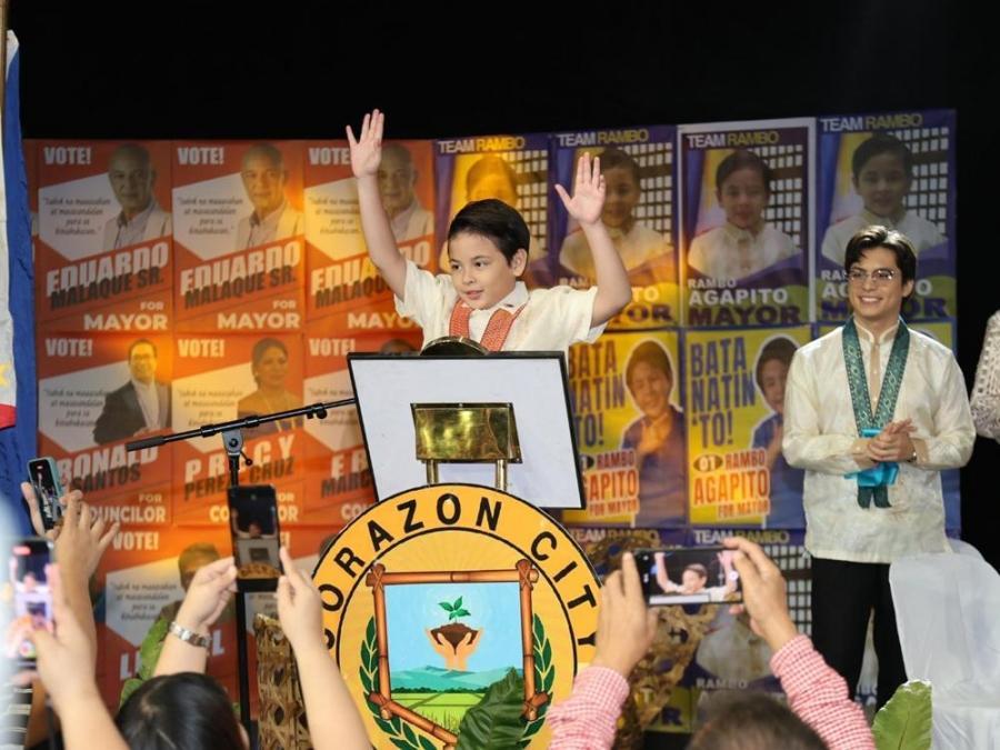 Euwenn Mikaell bilang Rambo Agapito sa Forever Young