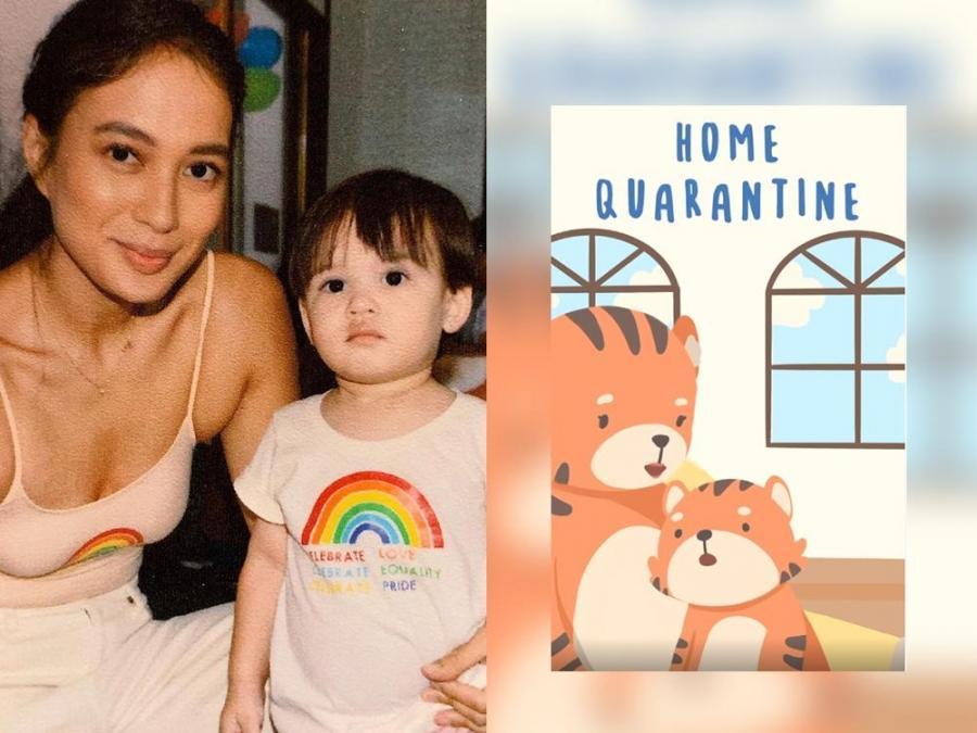 Isabelle Daza story about coronavirus