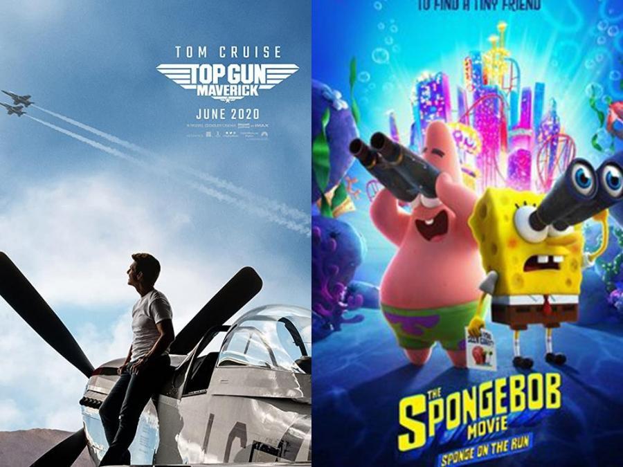 Top Gun Maverick And The Spongebob Movie Sponge On The Run Delayed Due To Covid 19 Gma Entertainment