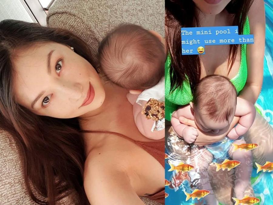 Solenn Heussaff summer bonding with Thylane