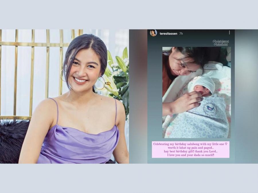 Winwyn Marquez and Baby Luna Teresita Rayn