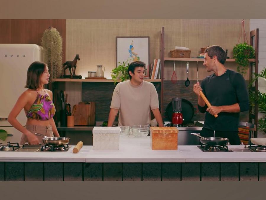 Nico Bolzico and Solenn Heussaff