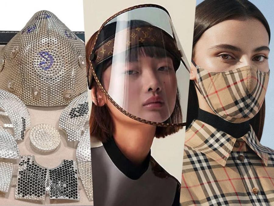 Louis Vuitton will start selling luxury face shields complete with
