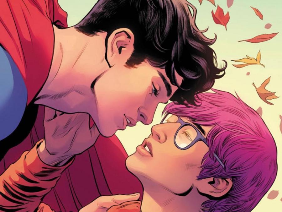 Superman and Jay Nakamura