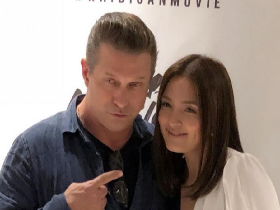 Jean Garcia and Stephen Baldwin