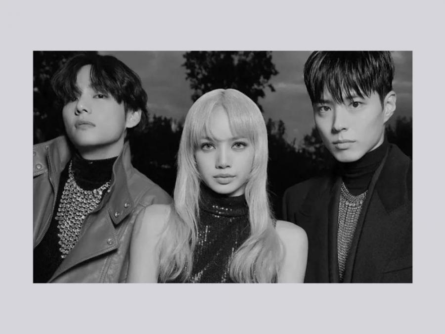 BTS' V brings chic glam with BLACKPINK's Lisa, Park Bo-gum as they attend  Celine Men's show in Paris: All pics, videos