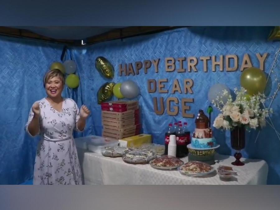 Eugene Domingo gets birthday surprise on set of 'Dear Uge' | GMA ...