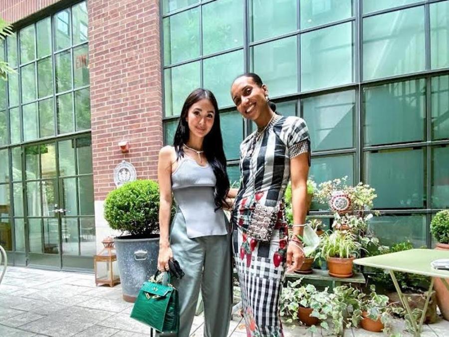 Heart Evangelista with Chioma Nnadi