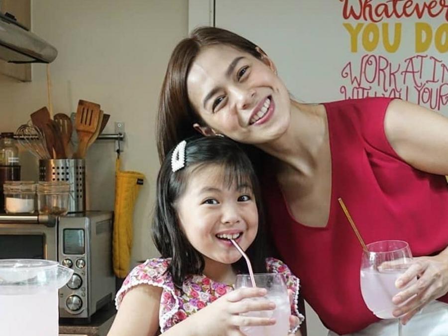 Bettinna Carlos and daughter Gummy
