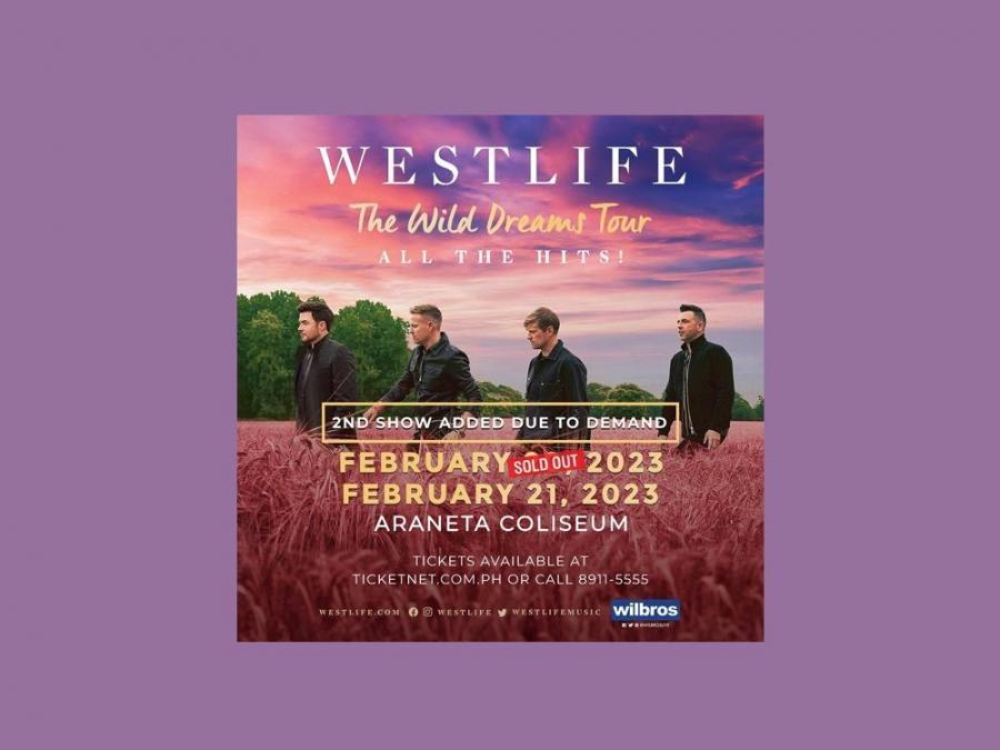 Westlife Concert 2023, The Wild Dreams Tour
