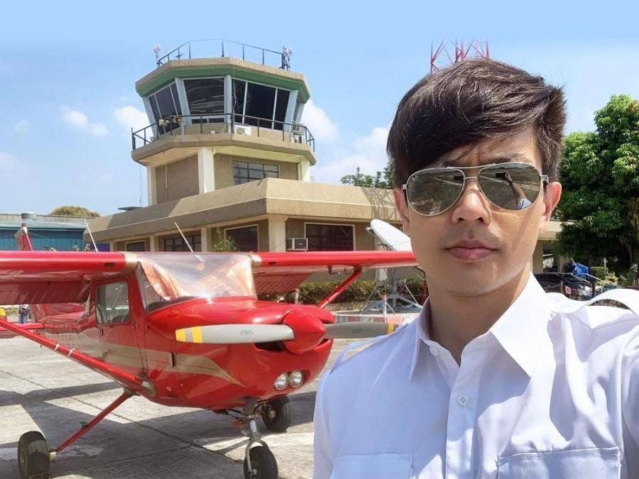 LOOK: Ronnie Liang fulfills childhood dream of becoming a pilot | GMA ...