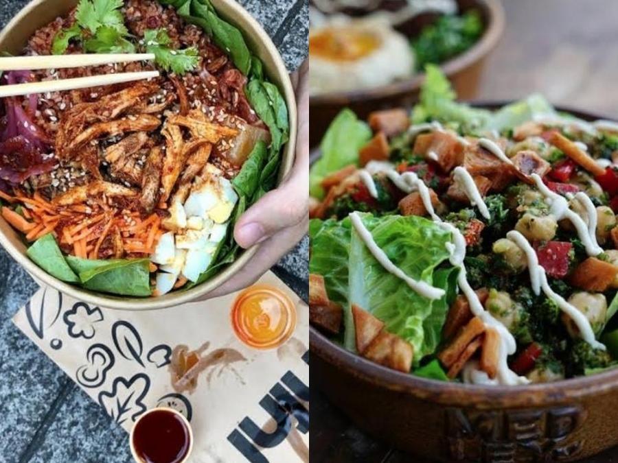 Healthy salad delivery to kickstart your "new year, new me" diet plan