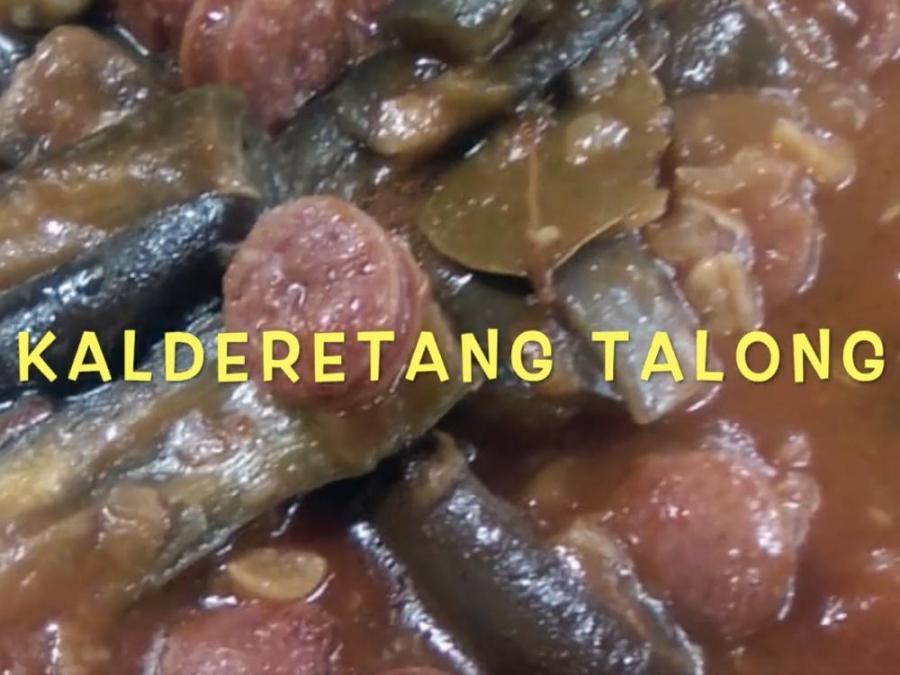 kalderetang talong   