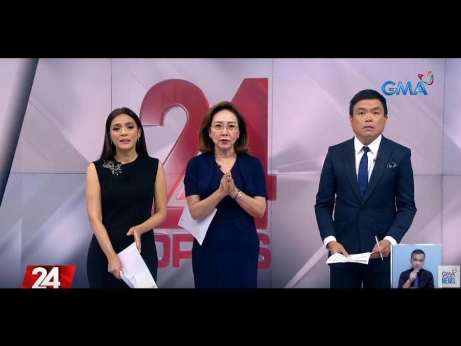 Mel Tiangco Vicky Morales Emil Sumangil Nagbigay Pugay Kay Mike Enriquez Sa 24 Oras Gma 2729