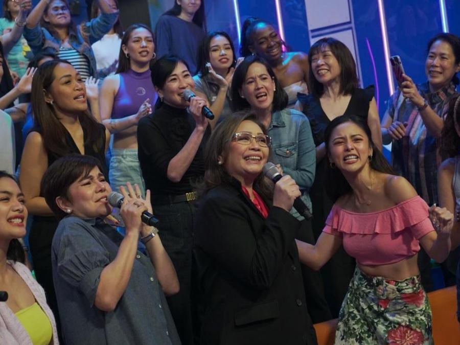 Annette Gozon-Valdes, Joy Marcelo, Tracy Garcia, Cory Vidanes on Its Showtime