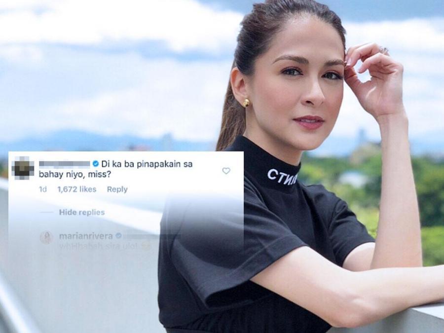 FUNNY Paano Nagreact Si Marian Rivera Nang Tanungin N