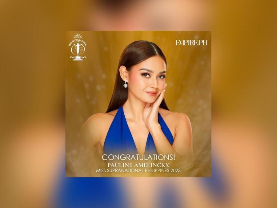 Pauline Amelinckx Miss Supranational Ph