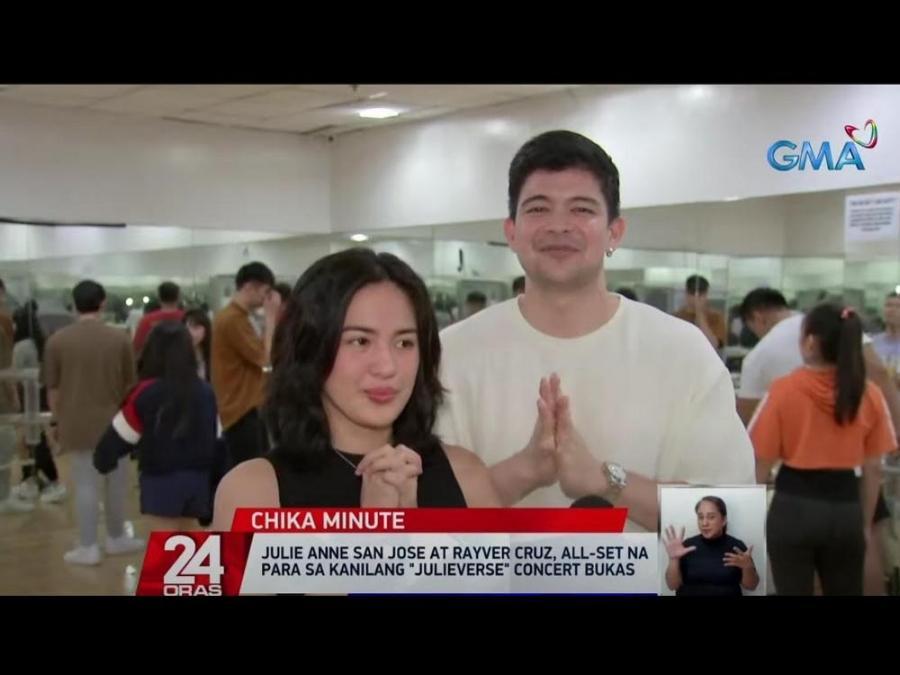 Julie Anne and Rayver Cruz