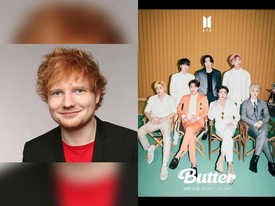 Ed Sheeran and BTS