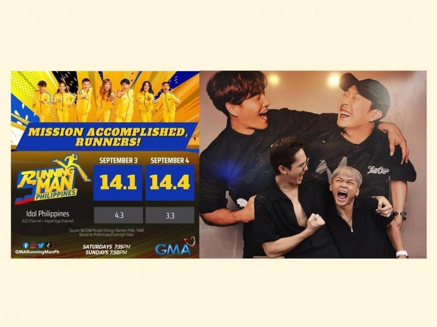 Running Man Philippines TV ratings