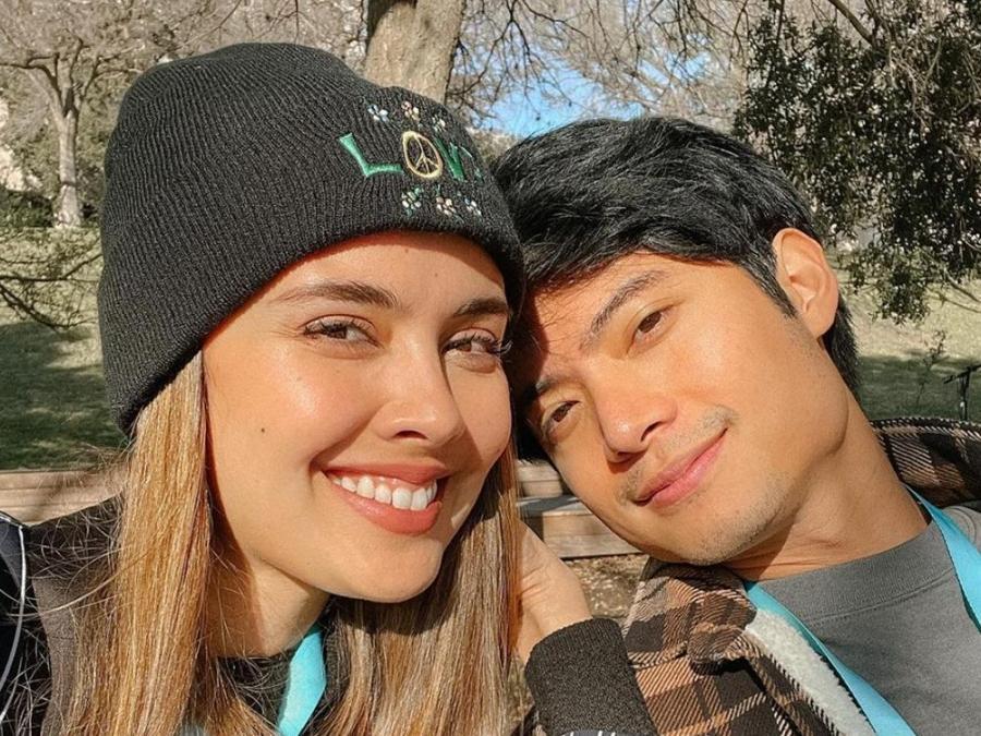 Megan Young and Mikael Daez