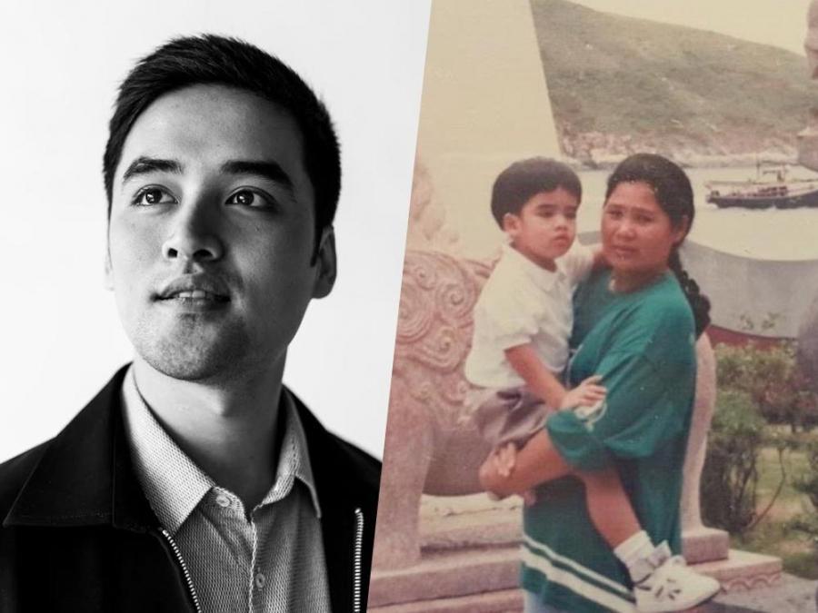 Vico Sotto and late Yaya Emy