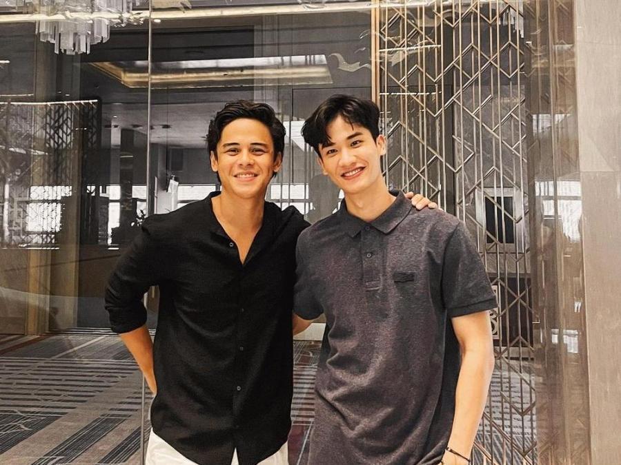 Khalil Ramos and Tay Tawan