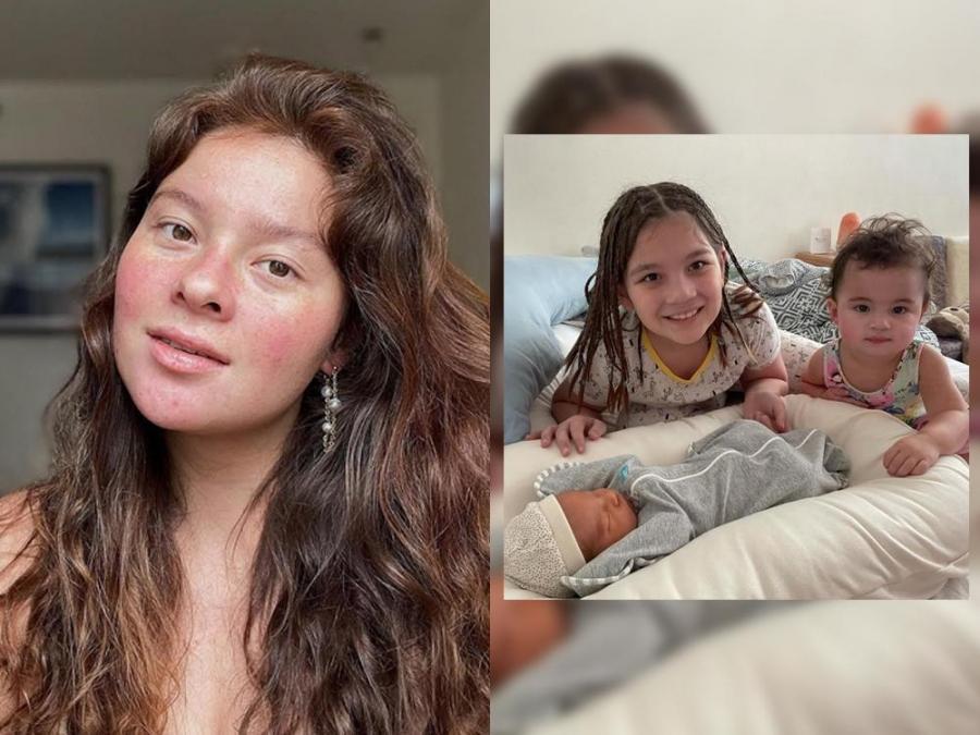 Andi Eigenmann and her 3 kids
